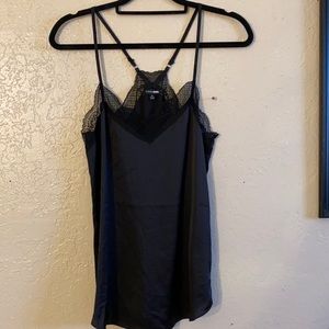 Fashion Nova Camisole Black Top Size Small